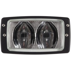 Case - IH CS68 1GB996080021 Darbinis šviestuvas Halogenas, 55/70W, stačiakampis, 12/24V, skaidrus, 182x102mm AMP kištukas, Hella