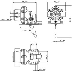 Case - IH CS94 836659580KR Kuro siurblys