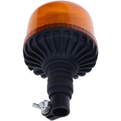 Švyturys LED, 20W, 12-24V, gintaro spalvos, lankstus stulpo tvirtinimas, Ø 126mm x201mm LA20090