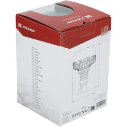 Švyturys LED, žemo profilio, 17W, 12-24V, žalias, lankstus stulpo tvirtinimas, Ø 115mm x179mm LA20028G