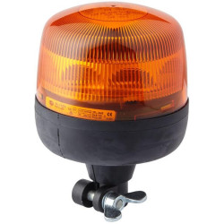 Besisukantis švyturėlis LED, apvalus, 12/24V, geltona/gintarinė, užsukamas, 165x183mm, 8 LED", Hella 2RL010979011