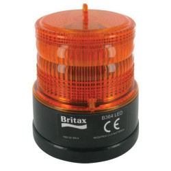 Besisukantis švyturys LED, gintaras, magnetinis, Ø 108 mm x 126 mm, baterija, 20 LED, Britax B36400BAT