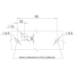 Daugiafunkcinis galinis KŠ žibintas LED, stačiakampis, 12-24V, 287,5x100,5x65 mm, 5 kontaktų, Kramp LA40020