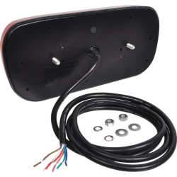 Galinis žibintas RH LED, stačiakampis, 12/24V, 315x32x145mm, Kramp LA111330