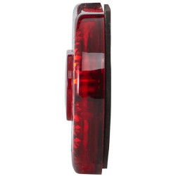 Žymeklis LED, stačiakampis, 24 V, raudonas, užsukamas, 108x10,5x44 mm, Hella ValueFit 2TM357009111