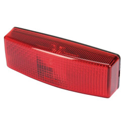 Žymeklis 5W, stačiakampis, 12V, raudonas, užsukamas, 110x25x40mm, Hella 2SA006717001