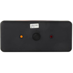 Galinis žibintas RH stačiakampis, 12/24V, raudona/oranžinė, užsukamas, 170x62x75mm, Hella 2SD002582021