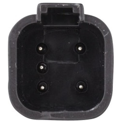 Galinis dešinės pusės žibintas stačiakampis, 12 V, raudona/balta/gintarinė, užsukamas, 225x122mm, Hella 2VP343640041