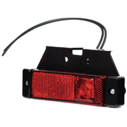 Žymeklis LED, stačiakampis, 12-24V, 130x57x43mm, Kramp LA30145