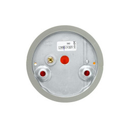 Galinis apvalus žibintas, 12V, raudonas/oranžinis, užsukamas, Ø 78mm, Hella 2SB001259261