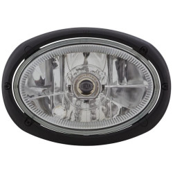 Priekinis žibintas halogeninis, apvalus, 12V, užsukamas, 207x126x147mm, Hella 1AB996157081