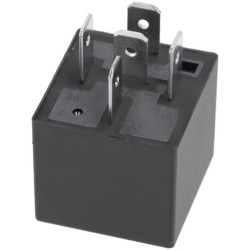 Case - IH CS100 RL112C1R Mini relė 12V, perjungiklis, 30A/40A, su rezistoriumi, be laikiklio