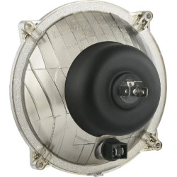 Priekinis žibintas halogeninis, apvalus, 12/24V, 139x139mm, Kramp LA80151