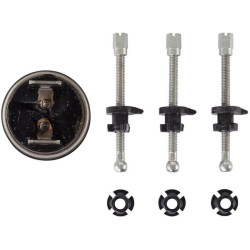 Priekinis žibintas halogeninis, apvalus, 12V, skaidrus, Ø 90mm, Hella 1BL008193001