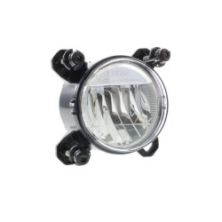 Priekiniai žibintai LED, 16W, stačiakampiai, 12-24V, Ø90mm, AMP superseal 3 kontaktų, tolimosios / artimosios šviesos, Sacex 035
