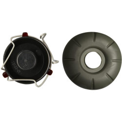 Priekiniai žibintai apvalūs, 12V, skaidrūs, Ø 180mm, Hella 1A3003370041