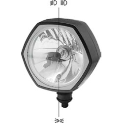 Priekinis žibintas halogeninis, šešiakampis, 12V, 177x120x166mm, Cobo 1084939