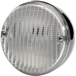 Atbulinės eigos žibintas apvalus, 12/24V, baltas, užsukamas, Ø 140 mm, Hella 2ZR001423001