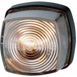 Žymeklis 5W, kvadratinis, 12V, skaidrus, prisukamas, 62x40x62mm, Hella 2PF003057041