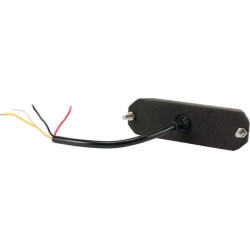 Įspėjamoji lemputė LED, 12W, 12-24V, gintarinė, užsukama, 96x28x19mm, 4 šviesos diodai, Kramp LA20013
