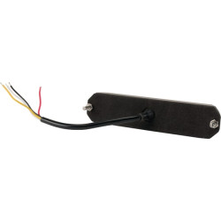 Įspėjamoji lemputė LED, 18W, 12-24V, gintarinė, užsukama, 128x28x19mm, 6 LED, Kramp LA20014