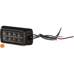 Įspėjamoji lemputė LED, gintarinė, Kramp LA20064