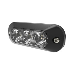 Krypties blykstė 3 LED 12/24V raudona XTP3R