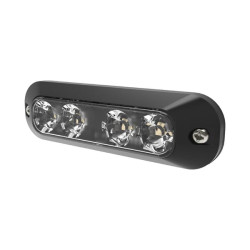 Krypties blykstė 4 LED 12/24V raudona XTP4RR