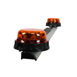 Stogo strypas 155 cm su 2 LED PEGASUS švyturėliais 2090L2B151