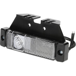 Žymeklis LED, stačiakampis, 12-24V, 130x57x43mm, Kramp LA30143