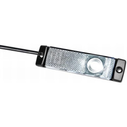 Šviesos diodas, 1,20 W, stačiakampis, 24 V, baltas, įjungiamas, 1 LED, Hella 2PG008645961