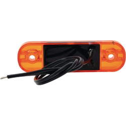 Žymeklis LED, stačiakampis, 12/24V, gintaras, užsukamas, 84x24mm, 3 šviesos diodai, Waś 1400300708