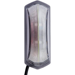 Šviesos diodas, 4W, stačiakampis, 12V, raudona/balta, užsukamas, 92x37x42mm, 4 šviesos diodai, Hella 2XS205020041