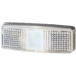Žymeklis 5W, stačiakampis, 12V, skaidrus, užsukamas, 110x25x40mm, Hella 2PF006717011