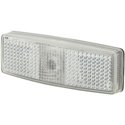 Žymeklis 5W, stačiakampis, 12V, baltas, užsukamas, 110x25x40mm, Hella 2PG006717021