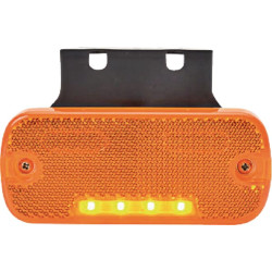 Žymeklis LED, stačiakampis, 12-24V, 105,4x45x11,8 mm, Kramp LA30104