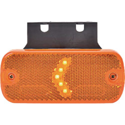 Žymeklis LED, stačiakampis, 12-24V, 105,4x45x11,8 mm, Kramp LA30110