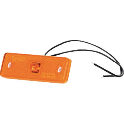 Žymeklis LED, stačiakampis, 12-24V, 98x31,5x25mm, Kramp LA30133