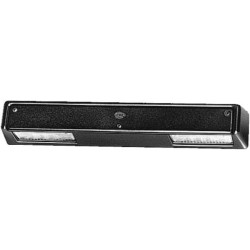 Valstybinio numerio apšvietimas 5W, stačiakampis, 12/24V, baltas, užsukamas, 266x45mm, ašmenų gnybtas, Hella 2KA004525001