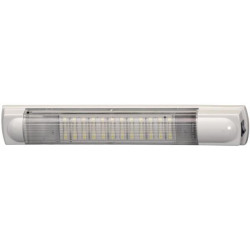 Vidinis šviesos diodas, 7W, stačiakampis, 12/24V, baltas, užsegamas, 355x35x59mm, 24 LED, Hella 2JA007373161
