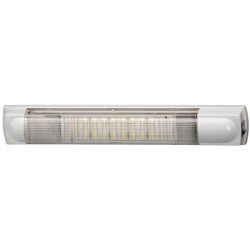 Vidinis šviesos diodas, 3,50 W, stačiakampis, 12/24 V, baltas, užsegamas, 355x35x59 mm, 12 šviesos diodų, Hella 2JA007373151
