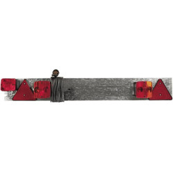 Šviesos lenta 12V 1040mm, 4m laidas, 7 kontaktų kištukas 488343
