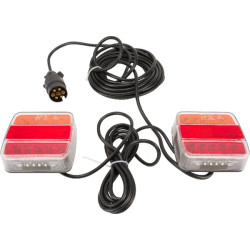 Šviesos komplektas LED magnetinis 7,5 m laidas LA65013