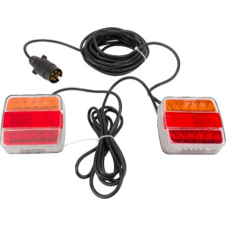 Šviesos komplektas LED montuojamas 7,5 metro laidas LA65011