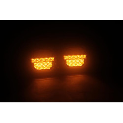 Belaidis LED priekinių žibintų komplektas LA60040FR