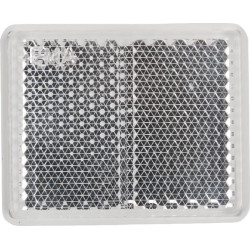 Atšvaitas, baltas, kvadratinis LA75010