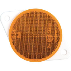 Atšvaitas, gintarinis, apvalus LA75017