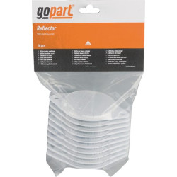 Atšvaitas, baltas, apvalus LA75016