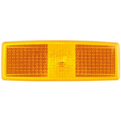 Šviesus lęšis, gintaro spalvos, stačiakampis LH/RH Hella 9EL141135031