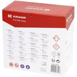 Baterija 12V 12Ah 210A uždara Kramp SBA1212KR